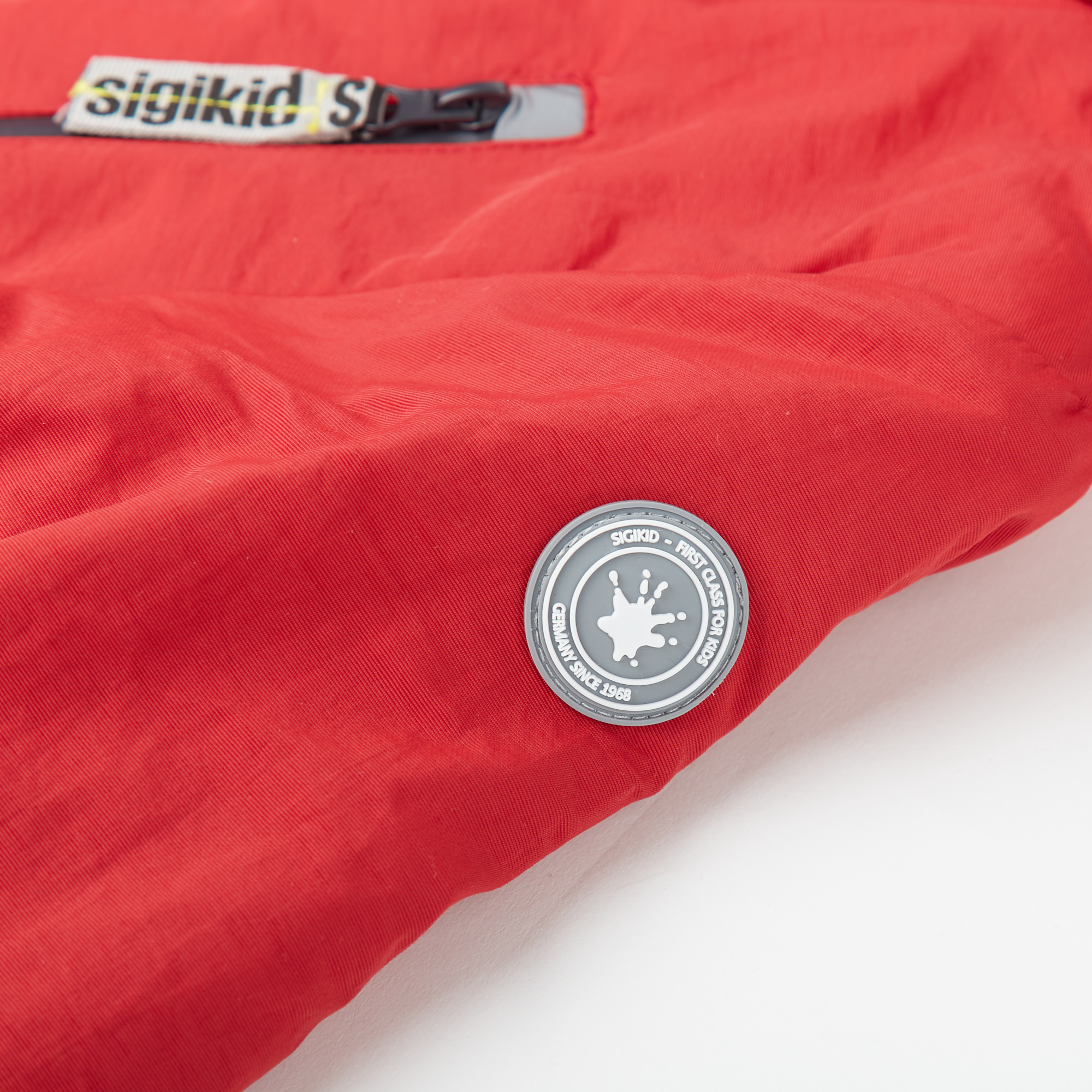 Wattierte Baby Winterjacke in Rot