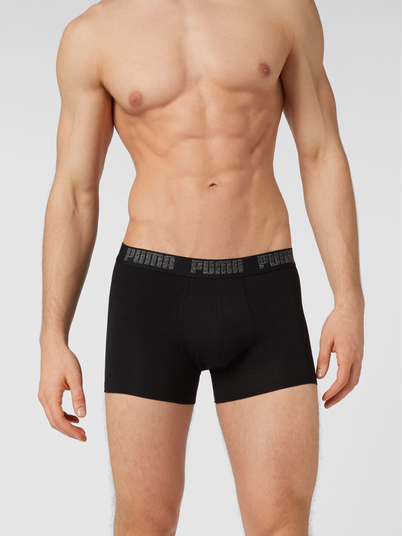 Retro Pants im 2er-Pack in schwarz