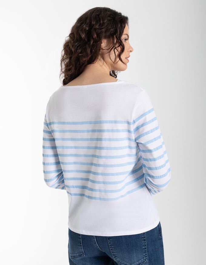 Damen Langarmshirt - Regular Fit - 3/4 Ärmel