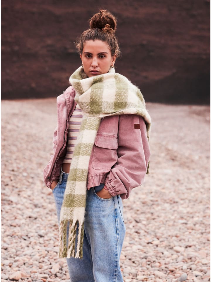 Roxy Schal Cute Blush Be Bold Plaid in Oil Green günstig kaufen onesize