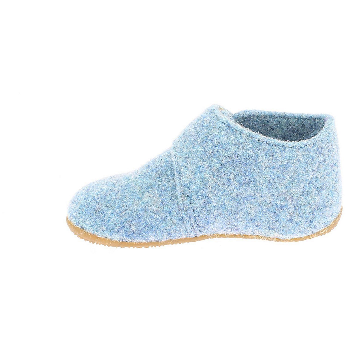 Babyklettschuh Filz unifarben Blue Mountain Ballerinas