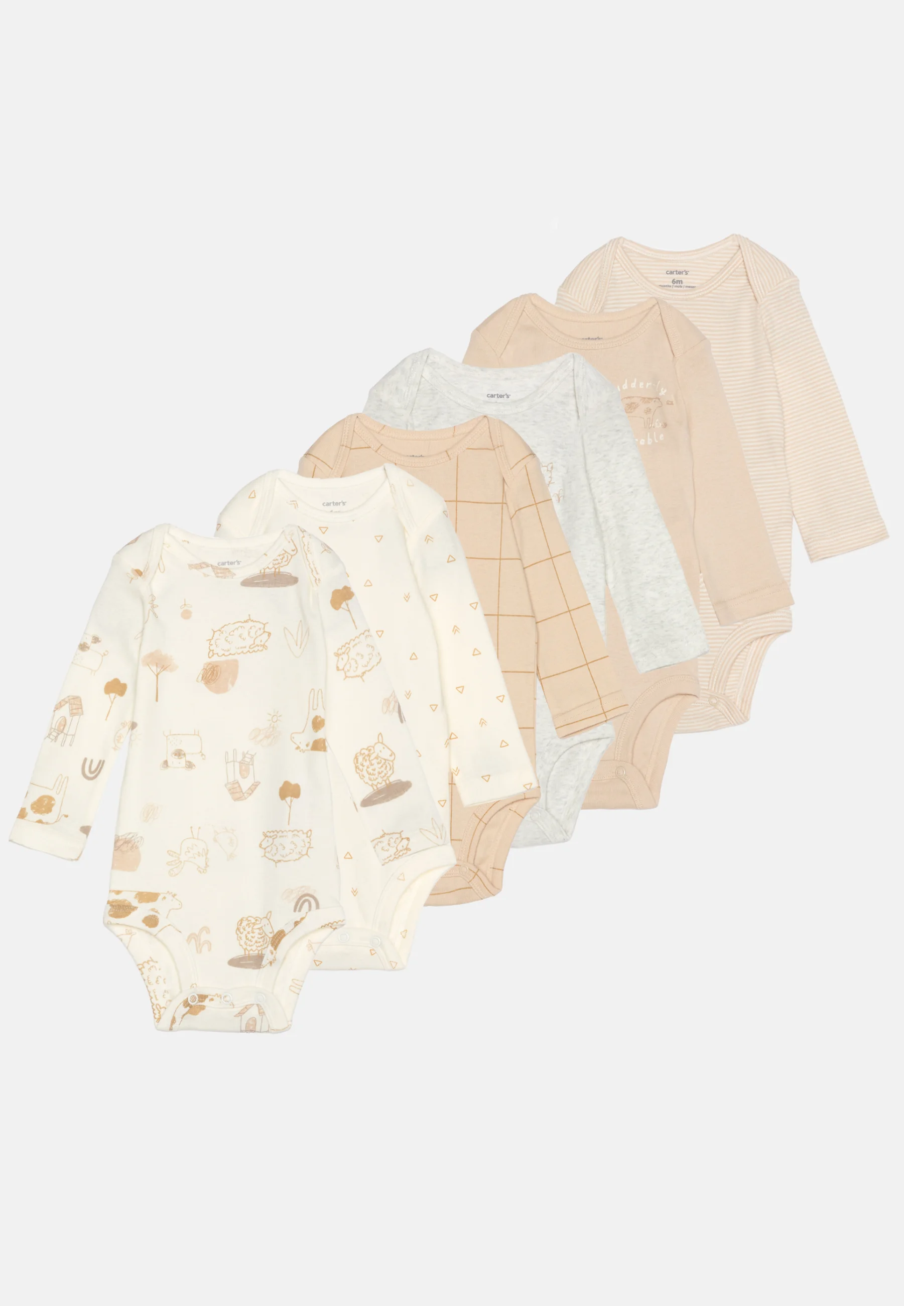 Carter's UNISEX PACK DE 6 - Body