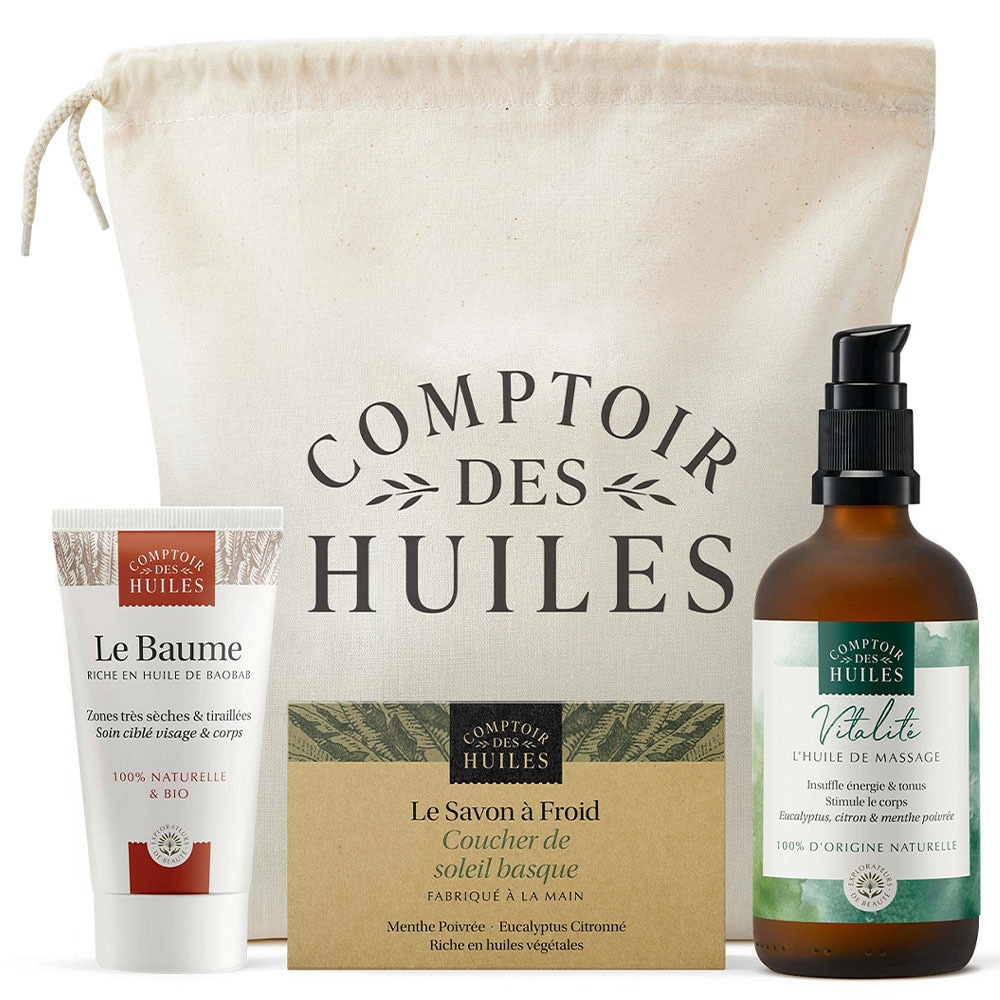 comptoir des huiles Petite sélection Peps Pack soins