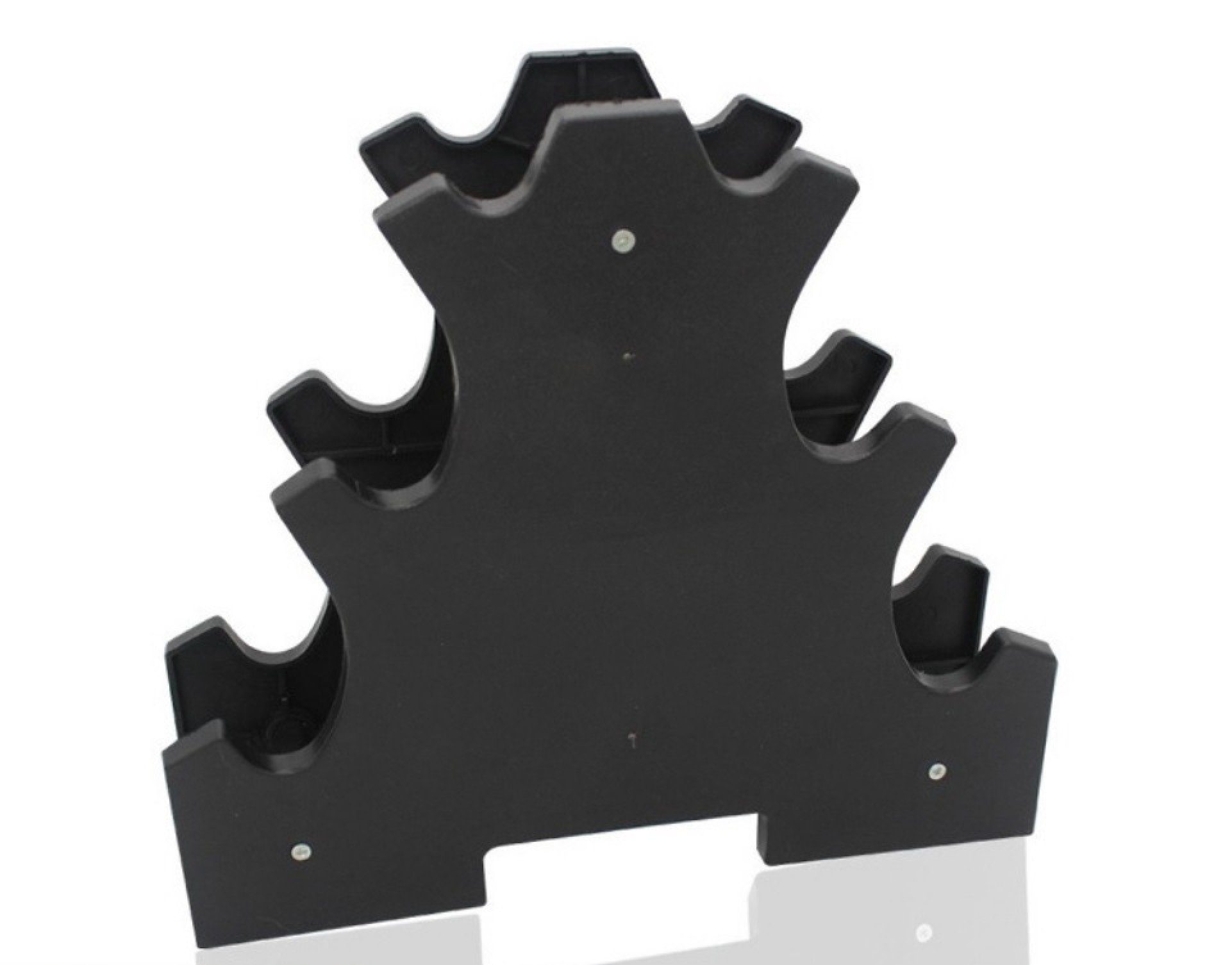 BAYLI Kurzhantel 2er Set Kurzhantelständer [31,5x29x7,5cm ] - Hantelablage - Handgewich