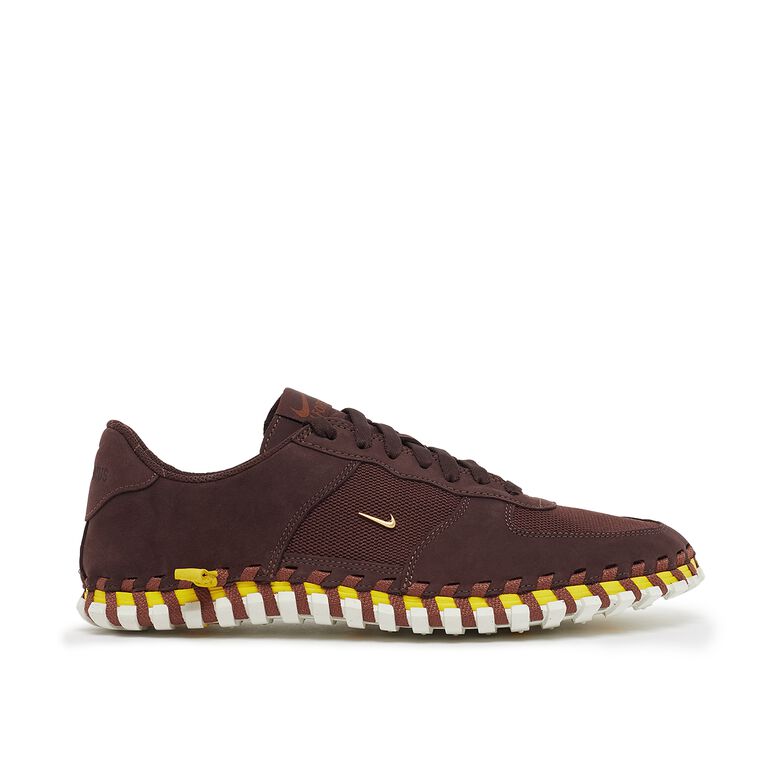 NIKE x Jaquemus Wmns Force 1 Low Lx Sp earth/metallic gold-blue lightning