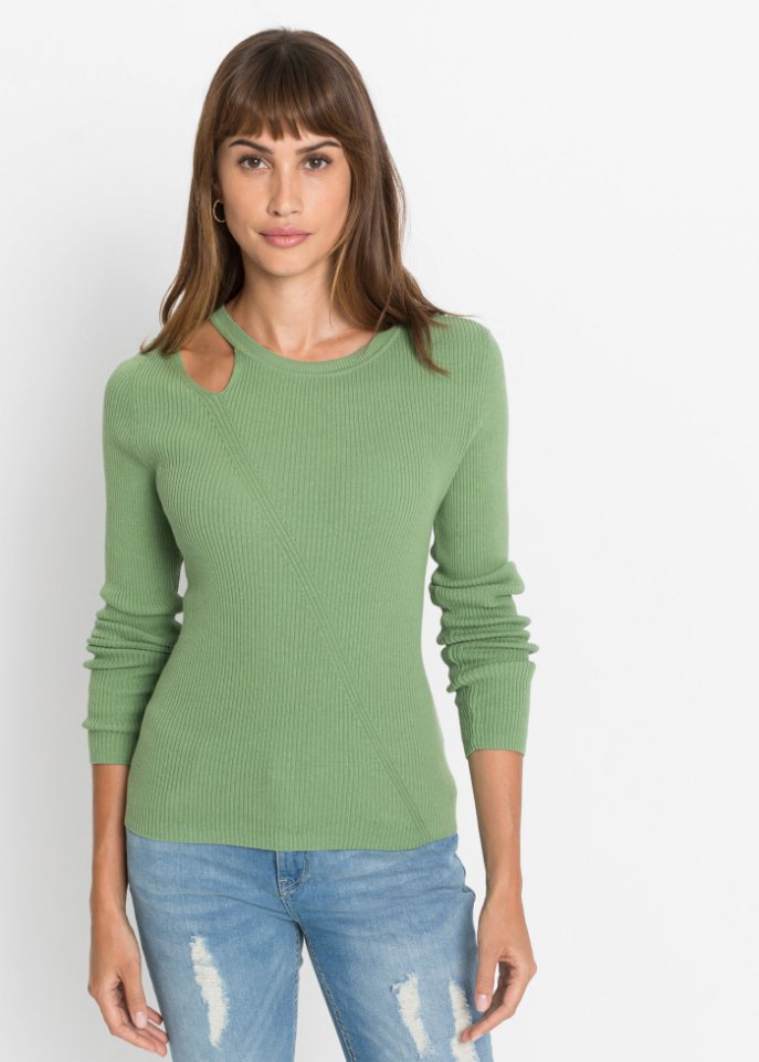 Pullover mit Cut-Out