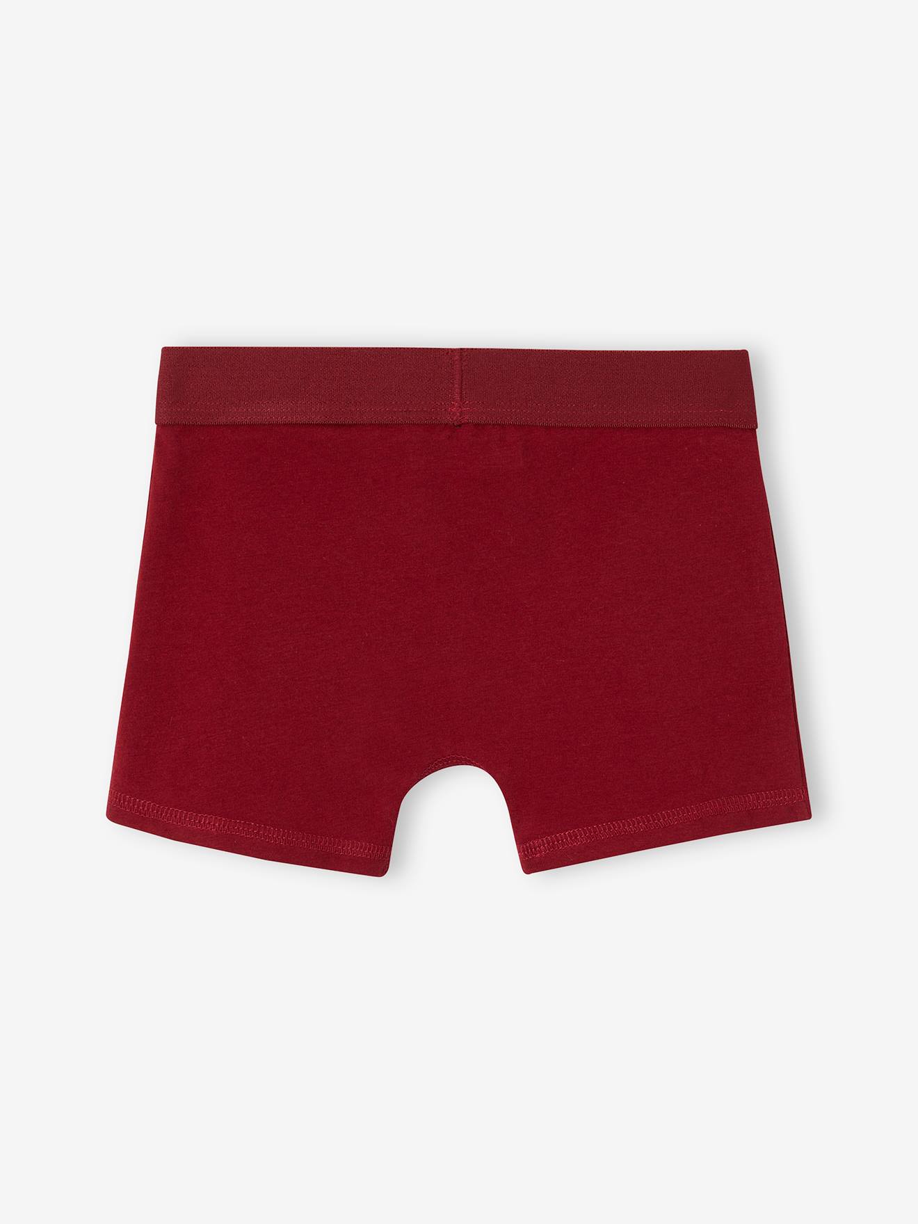 Harry Potter 3er-Pack Jungen Boxershorts HARRY POTTER - bordeaux