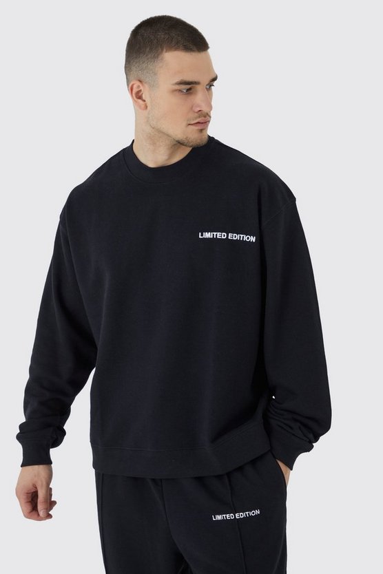 Tall kastiges Oversize Sweatshirt