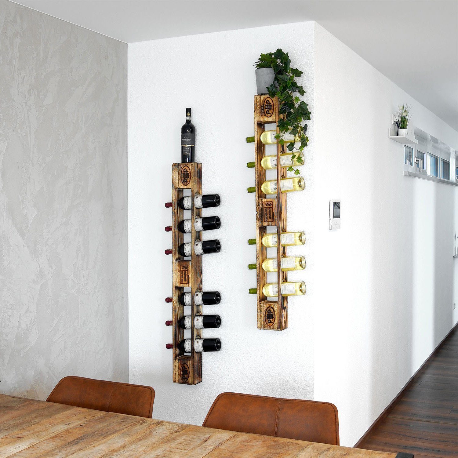 PP Perfect Pallets Weinregal Wine Shrine hängend