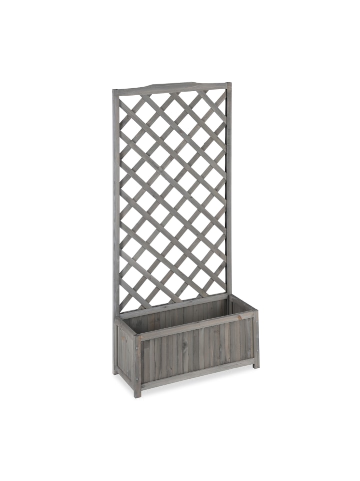 relaxdays Rankkasten in Grau - (H)150 cm günstig kaufen onesize