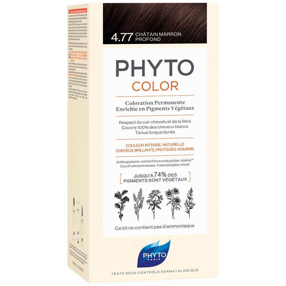 Phyto Phytocolor 4.77 Intensiv Kastanienbraun Pflanzliche Coloration