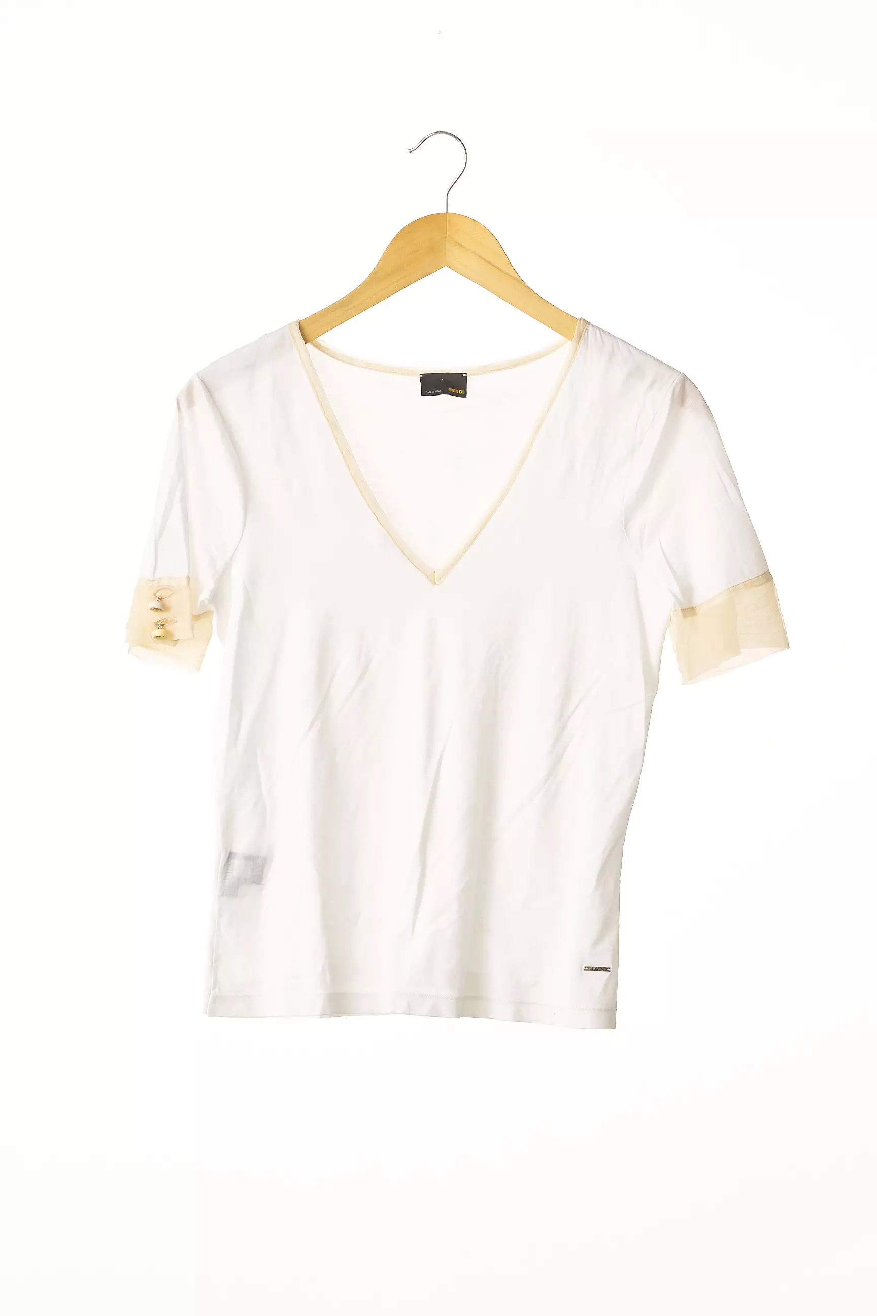 Fendi Tshirts Femme couleur blanc