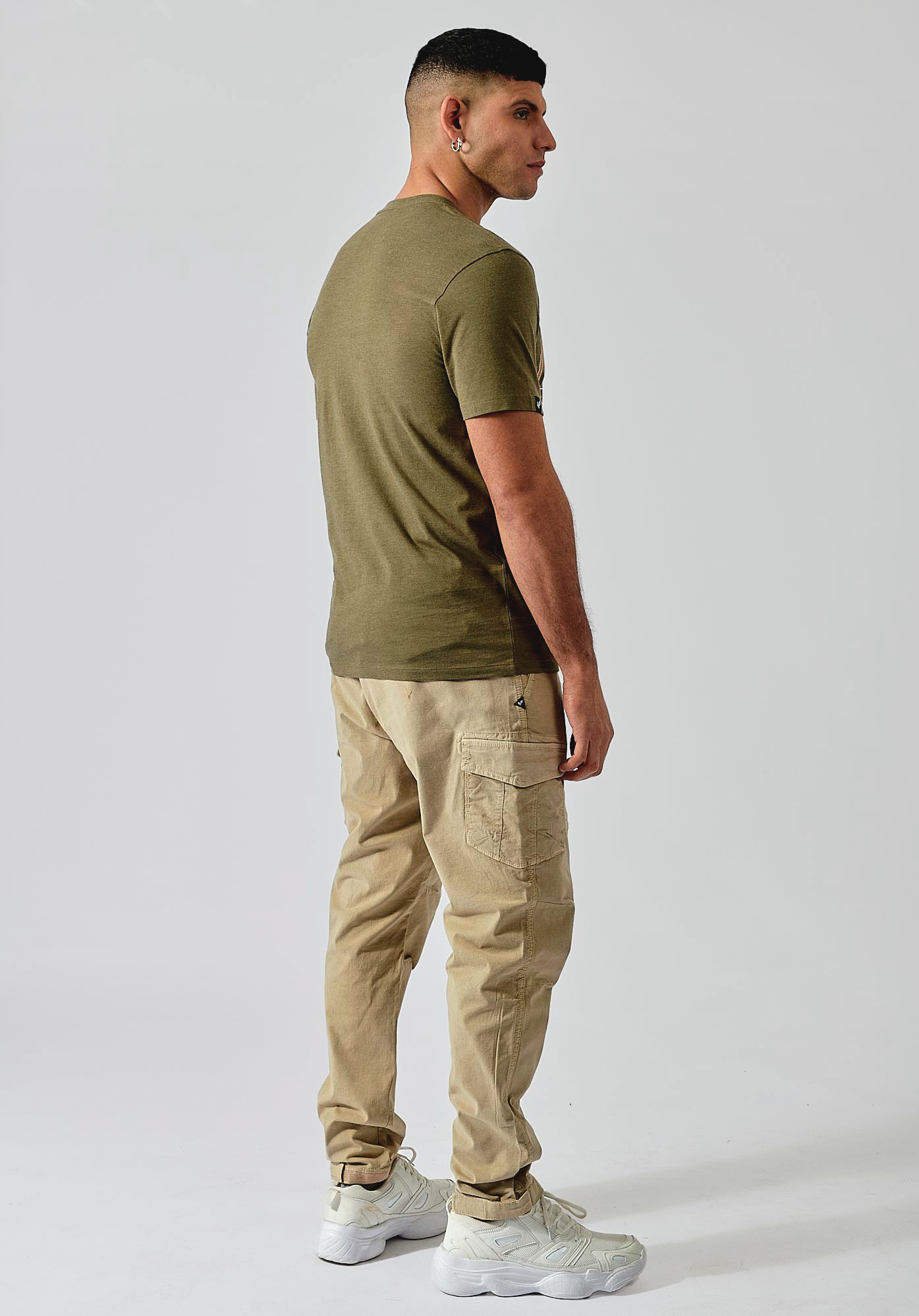 BRODI  T-shirt kaki homme
