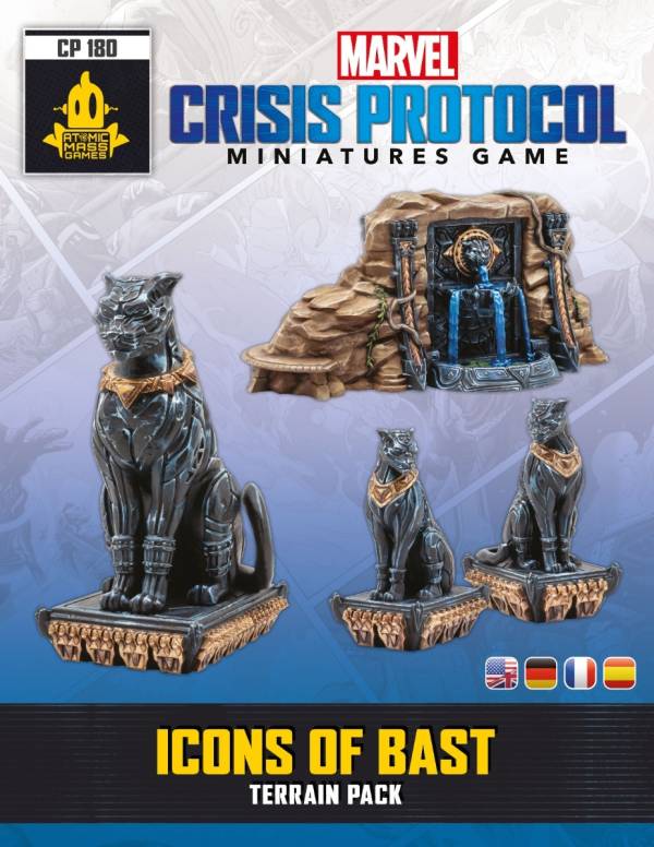 Marvel: Crisis Protocol - Icons of Bast Terrain Pack (Erw.)