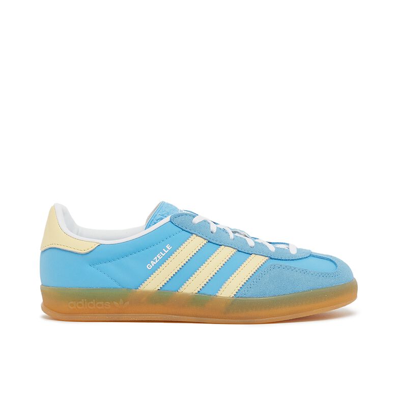 adidas Originals Wmns Gazelle Indoor semi blue burst/almost yellow/ftwr white