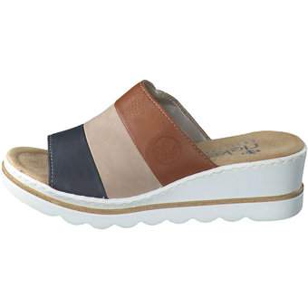 Rieker Pantolette in bunt