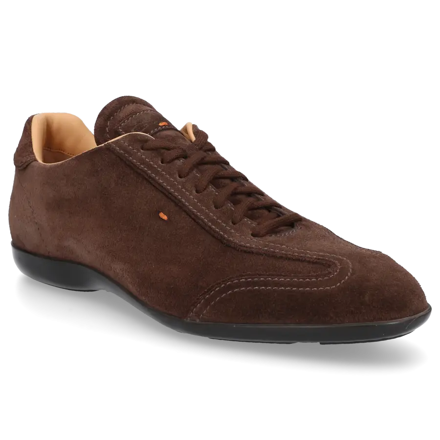 Santoni - Sneaker low AMG W Wildleder - braun