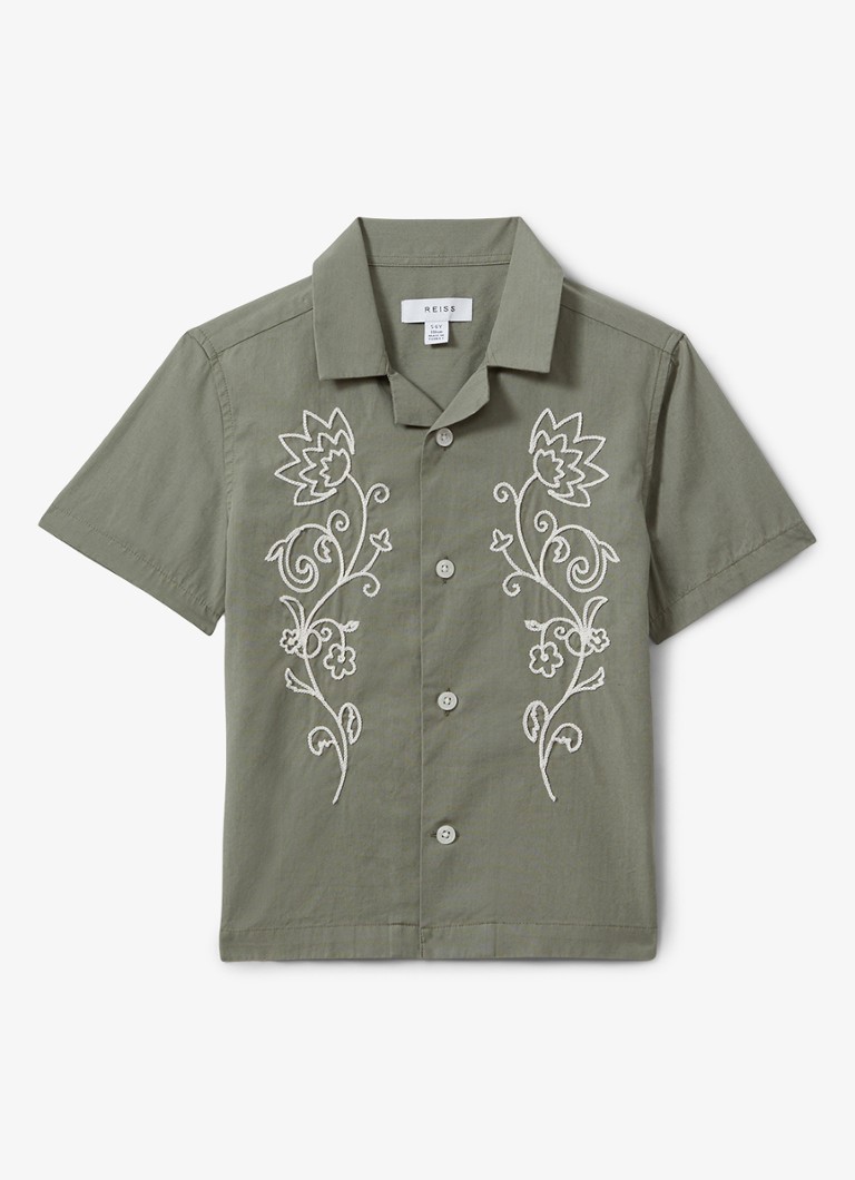 Chemise Reiss Sonny brodée