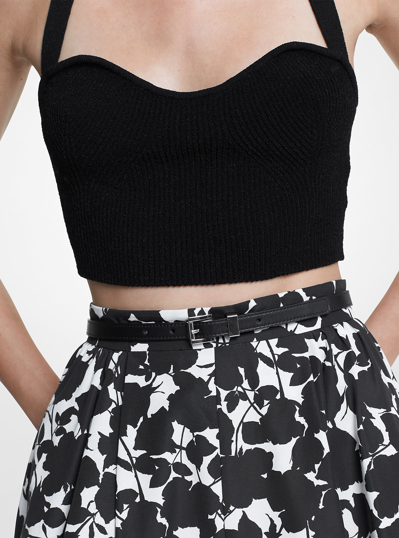 Leather Waist Belt - BLACK