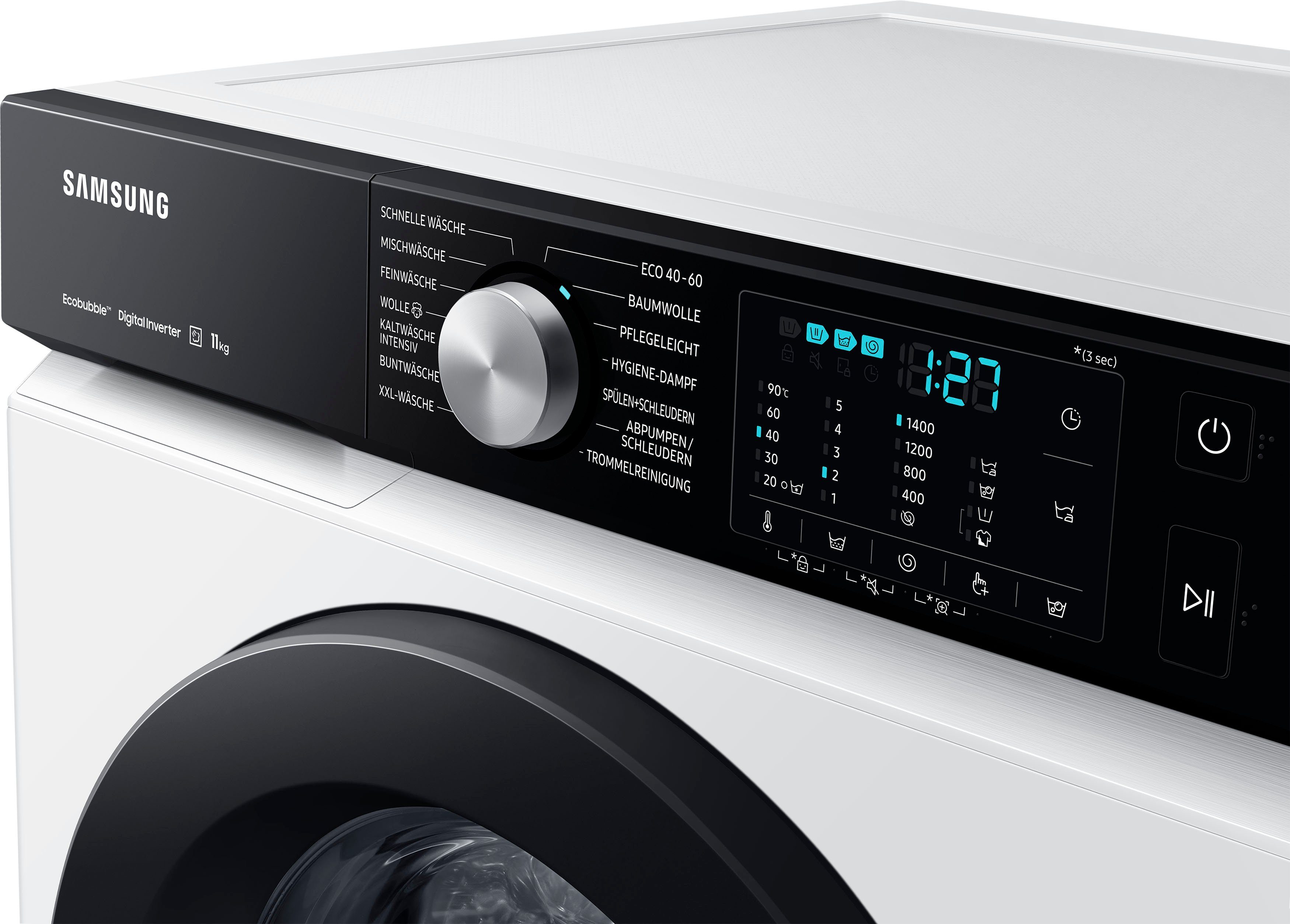 Samsung Waschmaschine WW1EBBA049AE, 11 kg, 1400 U/min