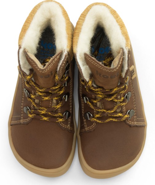 Koel bare ~ Deemer HighCut Schnürschuh Winter + Tex ~ Chocolate
