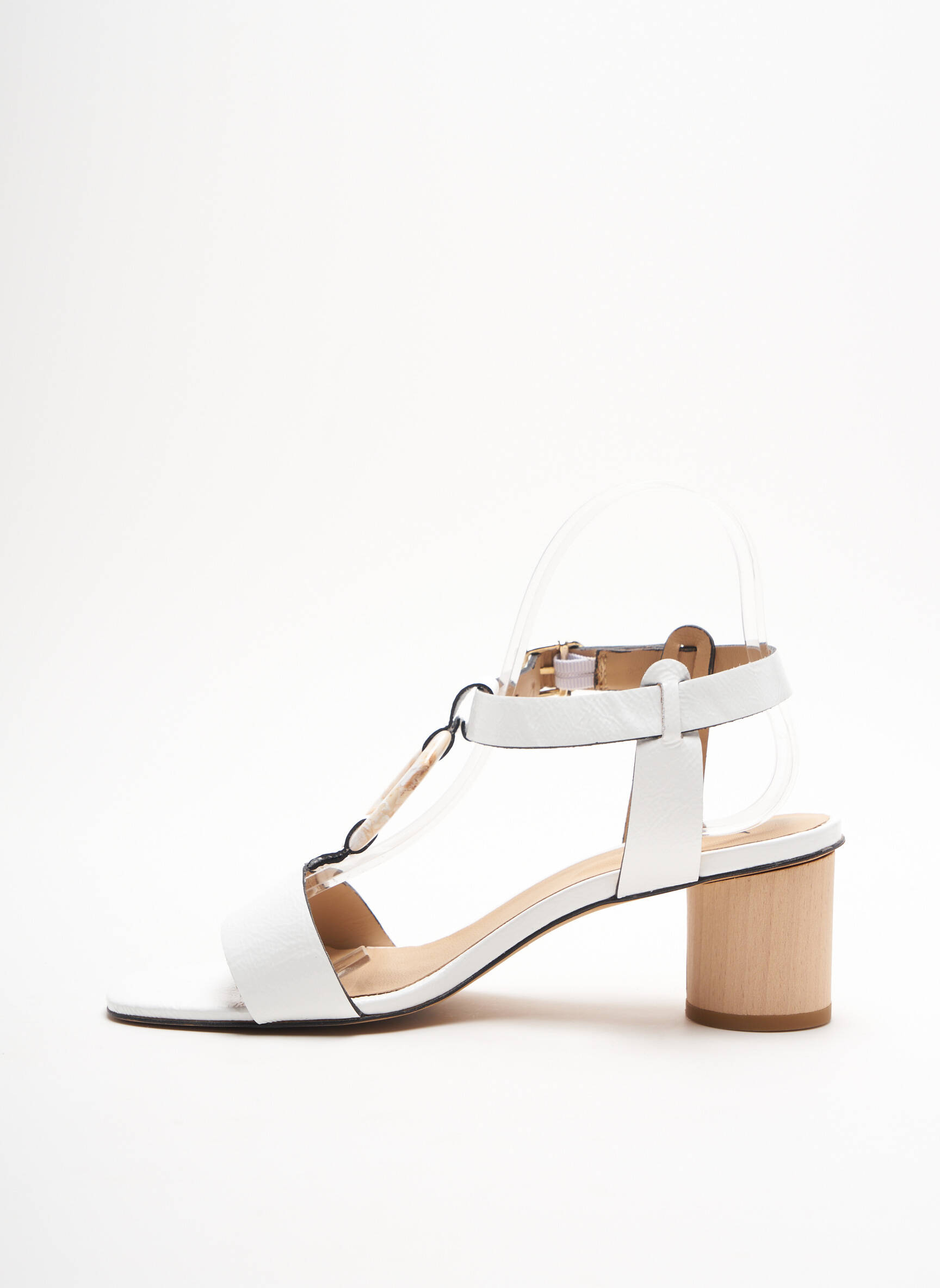 Qoo Tum Sandales Nu Pieds Femme couleur blanc