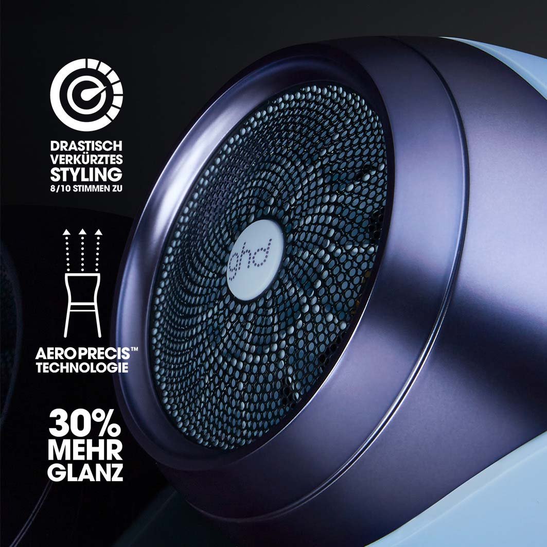 ghd - good hair day iD Collection Helios Haartrockner pastel blue