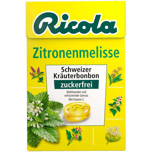 RICOLA o.Z.Box Zitronenmelisse Bonbons  50 g  Bonbons