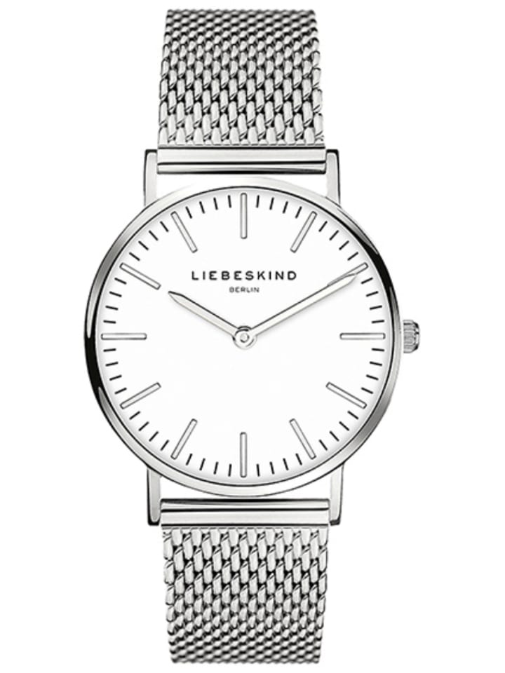 Liebeskind Quarzuhr in Silber/ Weiß günstig kaufen onesize