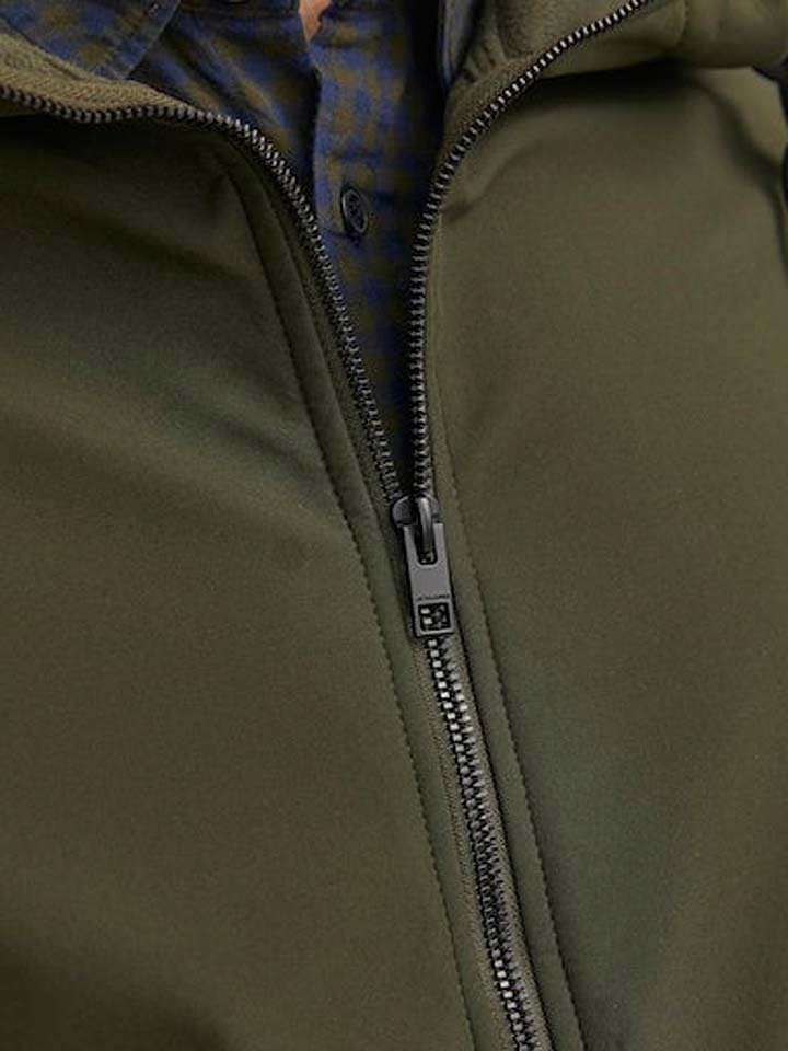 Jack & Jones Übergangsjacke in Khaki günstig kaufen