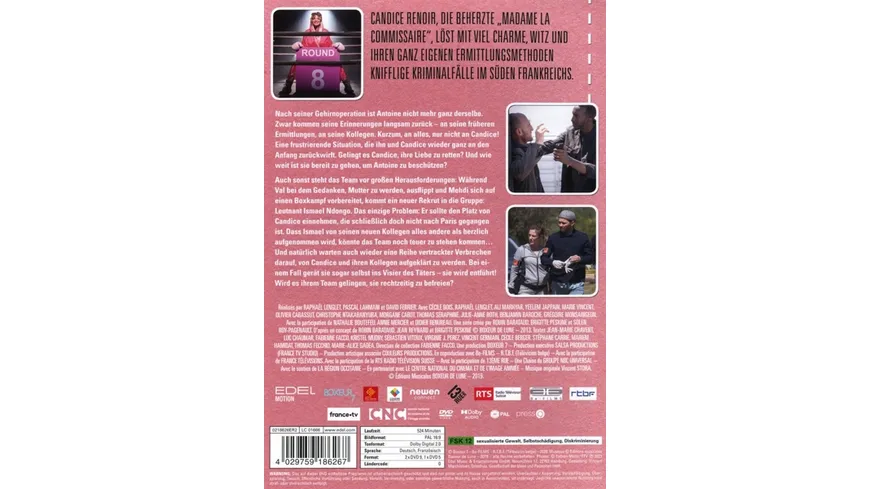 Candice Renoir - Staffel 8  [3 DVDs]