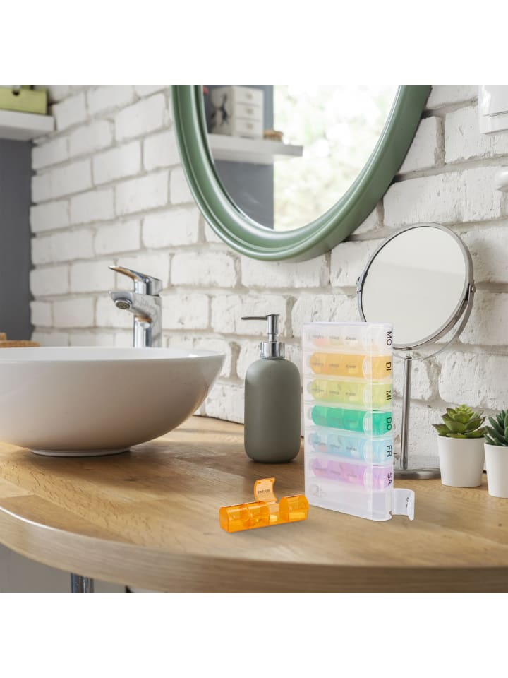 relaxdays Tablettenbox in Bunt günstig kaufen onesize