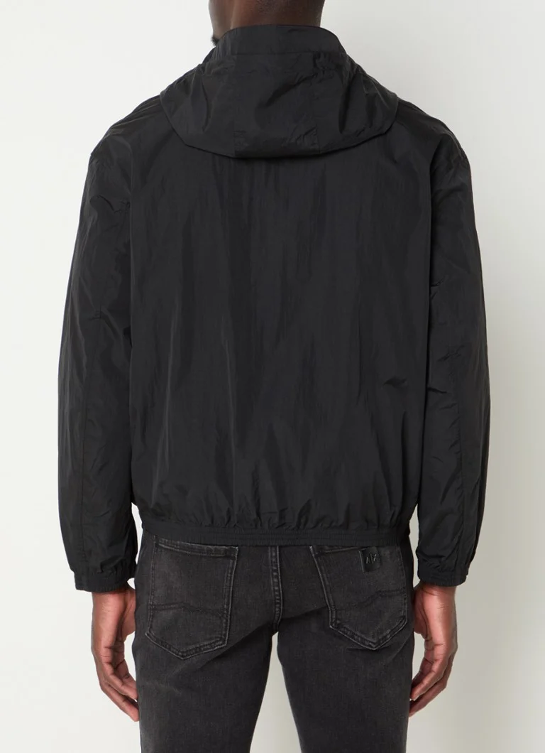 Giacca a vento con cappuccio Armani Exchange