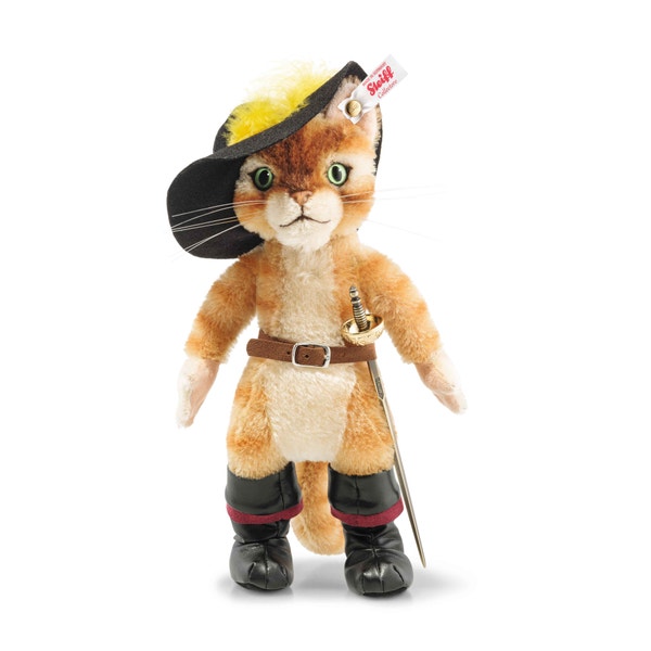 Der gestiefelte Kater, 26 cm, orange