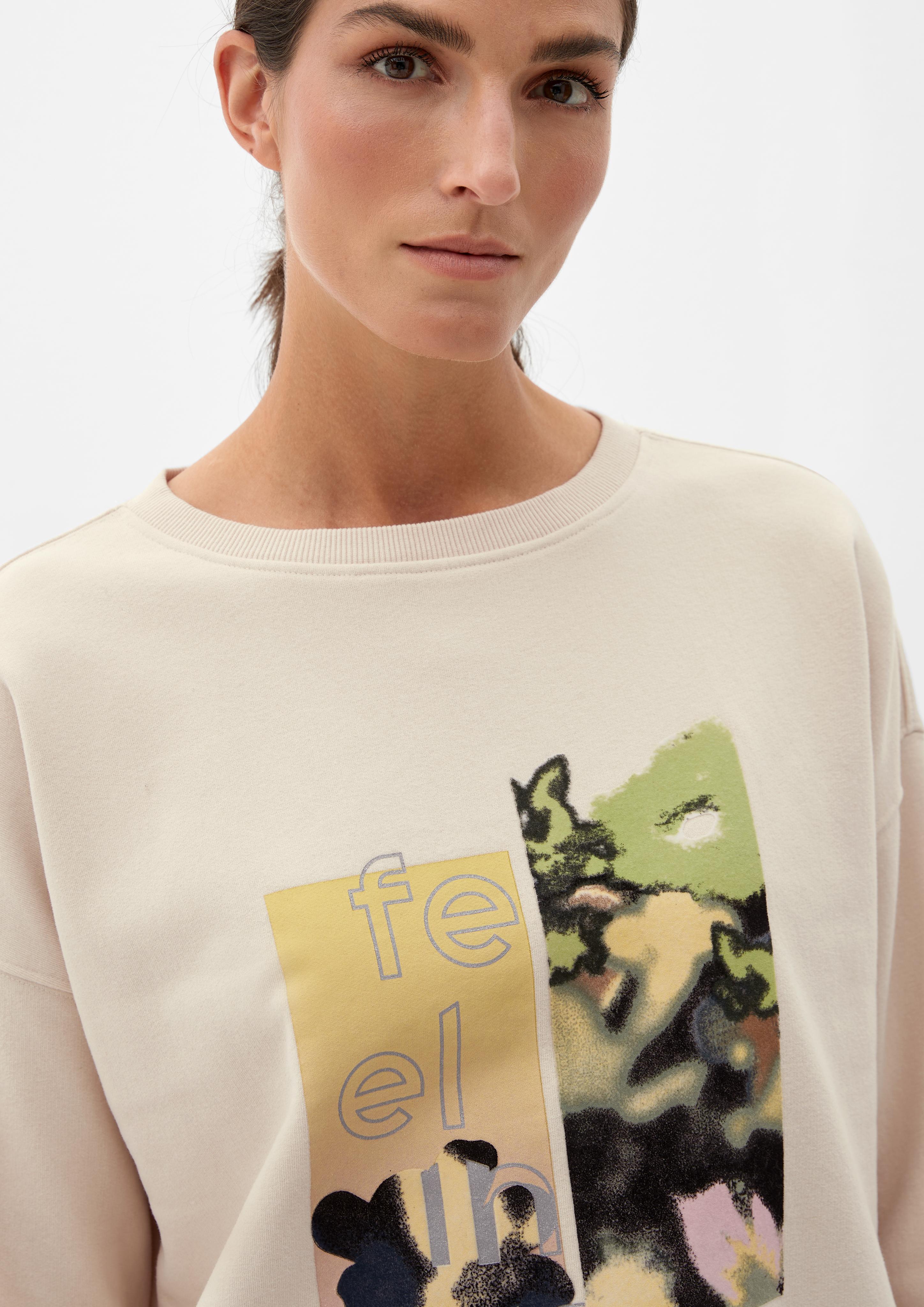 Sweatshirt mit Frontprint  2122551-81D0