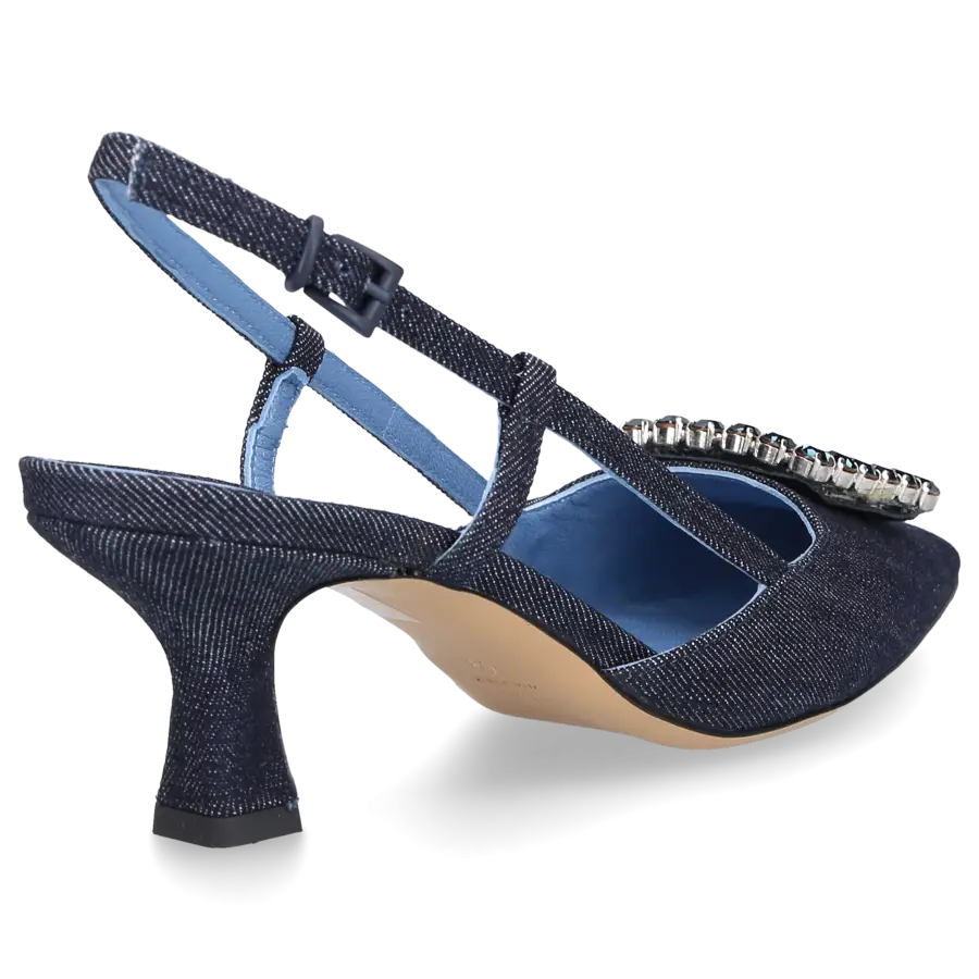 Roberto Festa - Pumps STEFI Denim - blau
