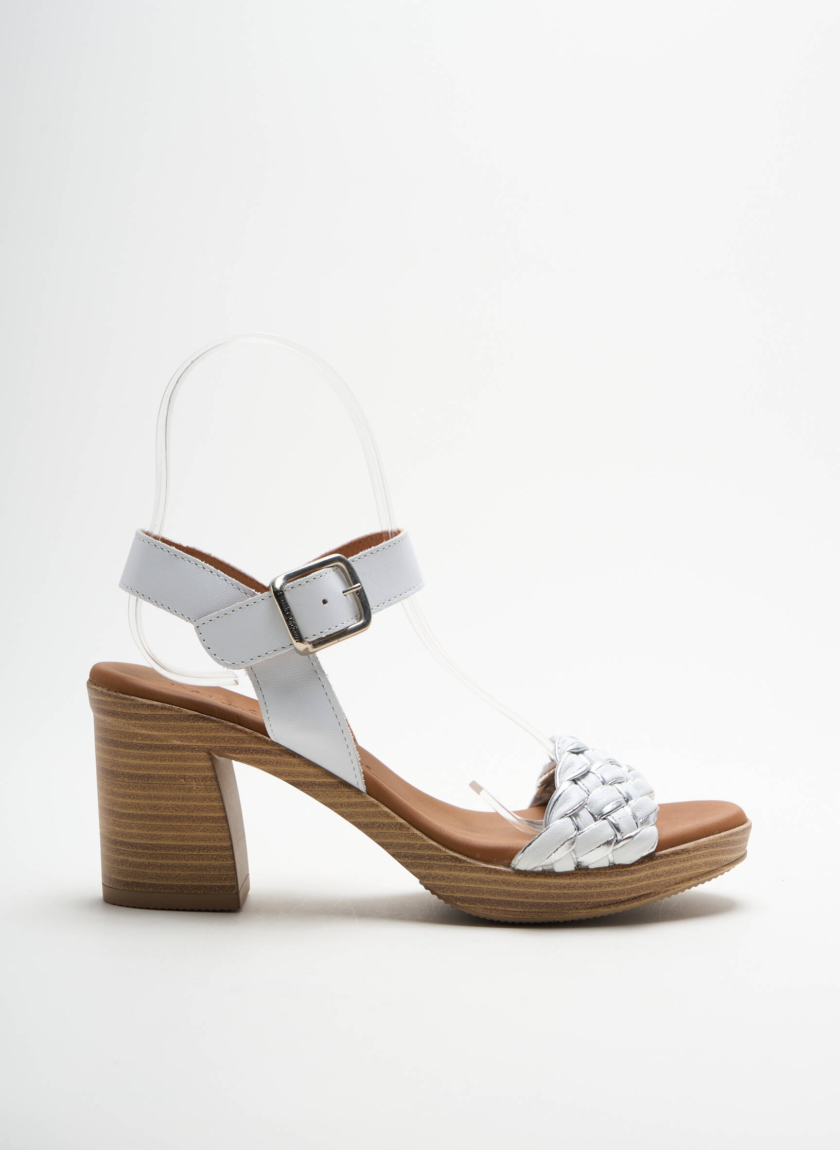 Paula Urban Sandales Nu Pieds Femme couleur gris