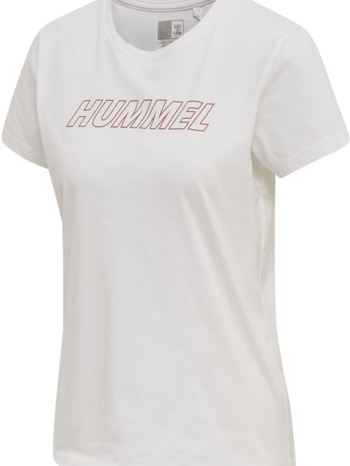 Hummel Hummel T-Shirt Hmlte Cali Multisport Damen in WHITE/WITHERED ROSE günstig kaufen