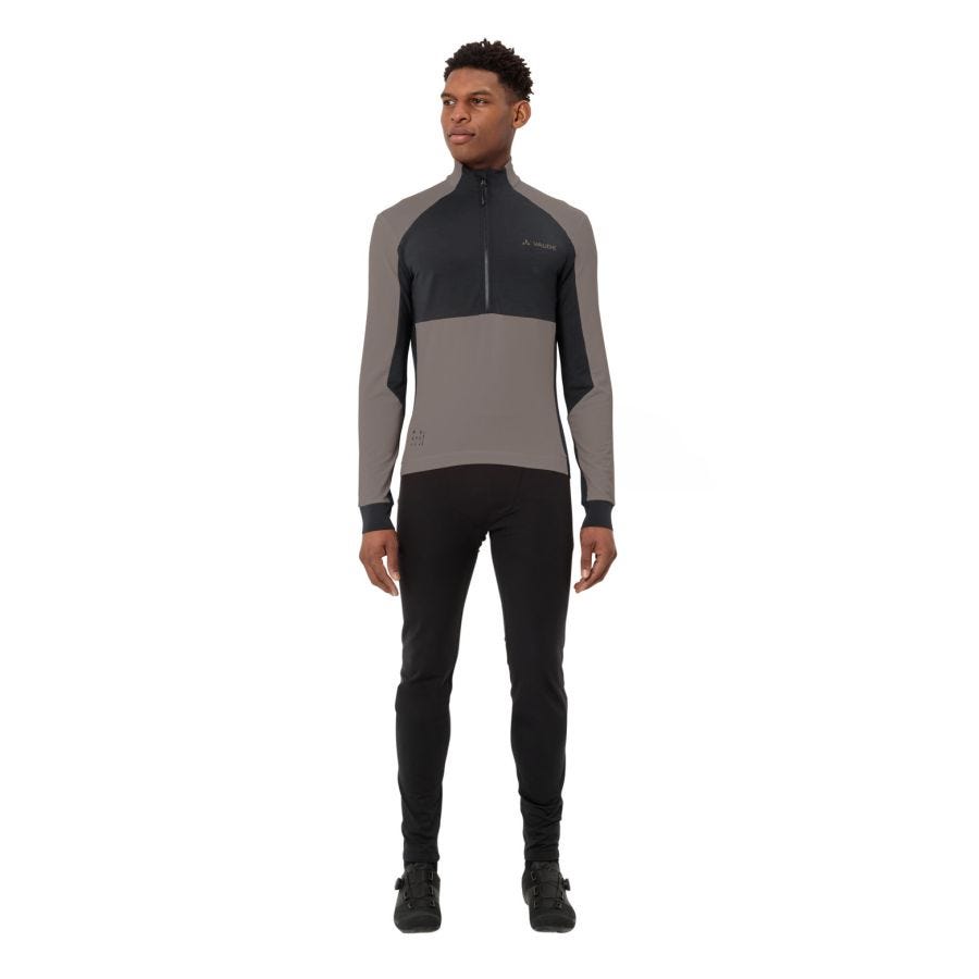 Kuro Fahrrad Half Zip Langarmshirt Herren