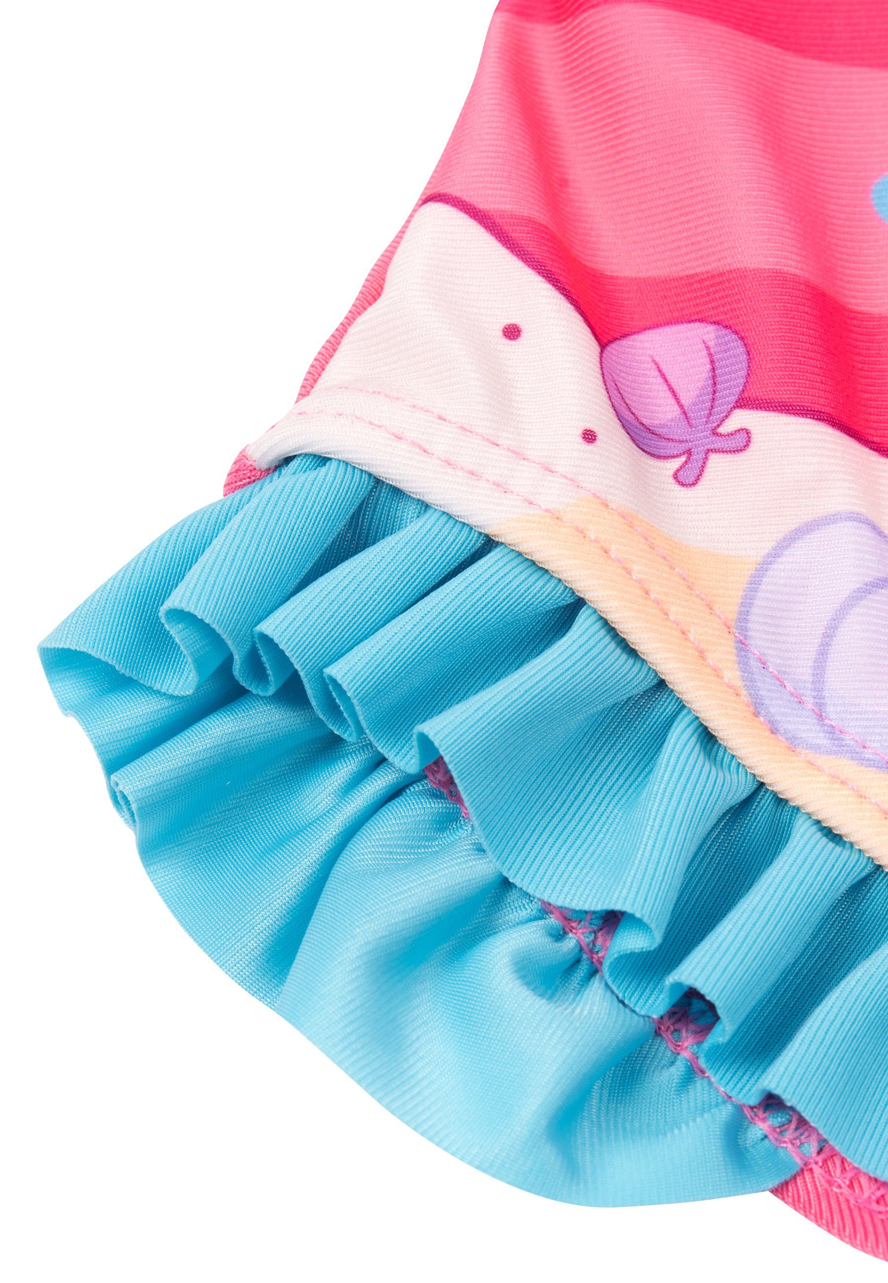 United Labels® Badeanzug Paw Patrol Badeanzug mit Rüschen für Mädchen Schwimmanzug