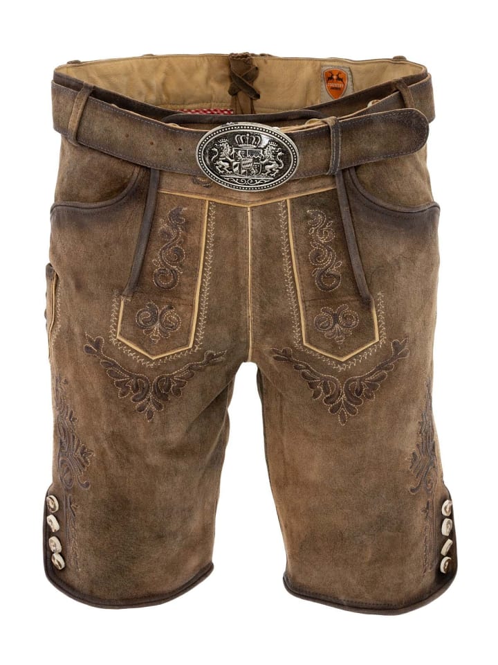 MADDOX Lederhose RONN in braun günstig kaufen