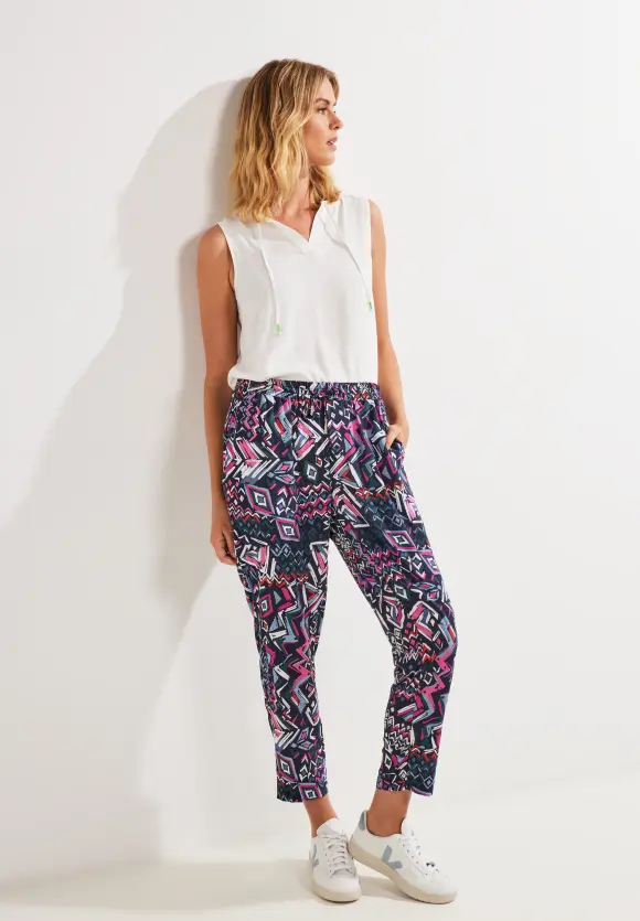 CECIL Loose Fit Printhose