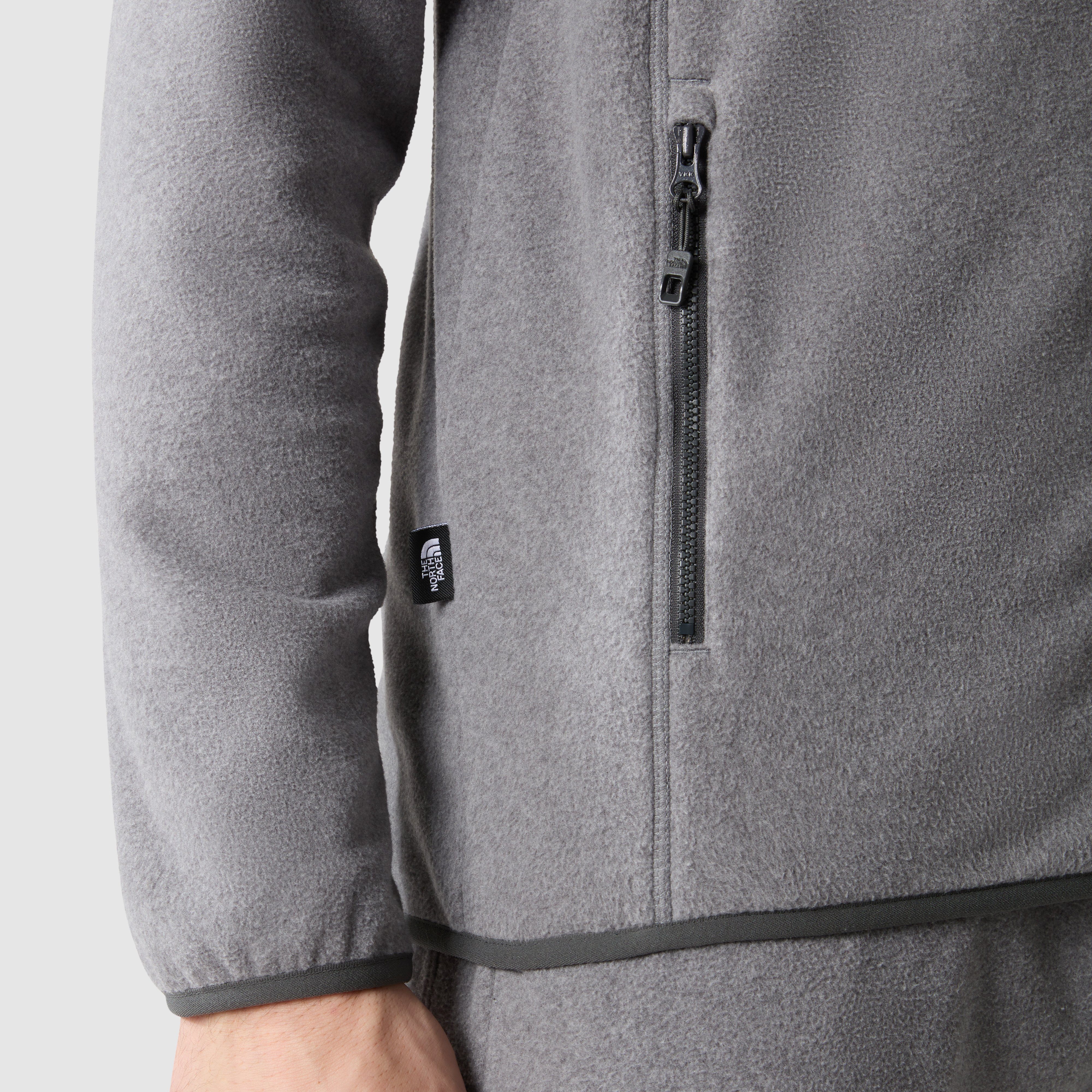 The North Face Fleecejacke M 100 GLACIER FULL ZIP aus weichem, gebürstetem Mikrofaser-Fleece