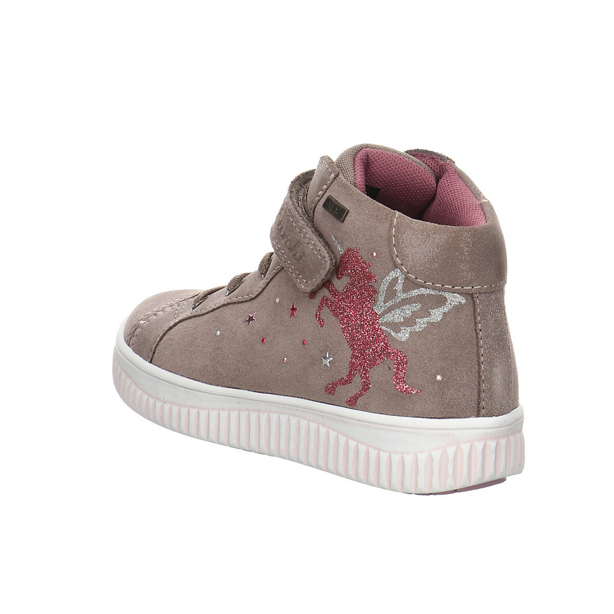 Mädchen Schnürhalbschuhe Yina-Tex Boots Kinderschuhe Veloursleder uni Halbschuhe