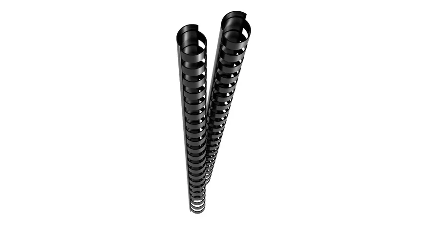 GENIE Spiralbinderücken 12 mm schwarz