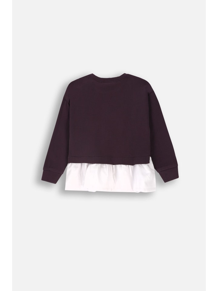Coccodrillo T-Shirt mit langen Ärmeln in violett günstig kaufen