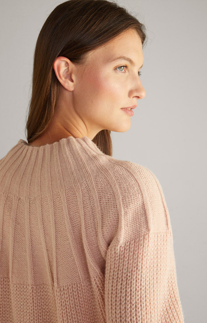 Strickpullover in Rosa