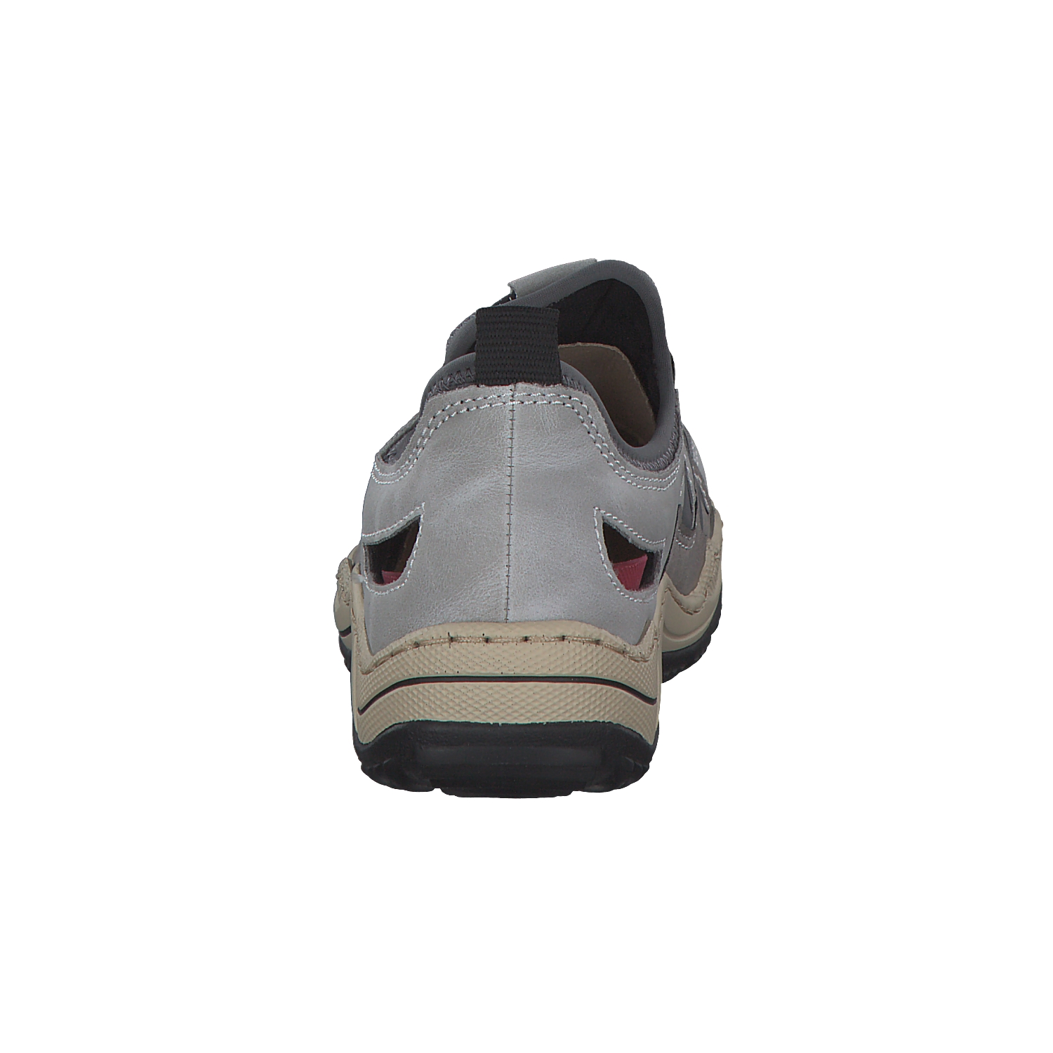 Rieker L0539, Slipper, Damen, cement/grey/blei