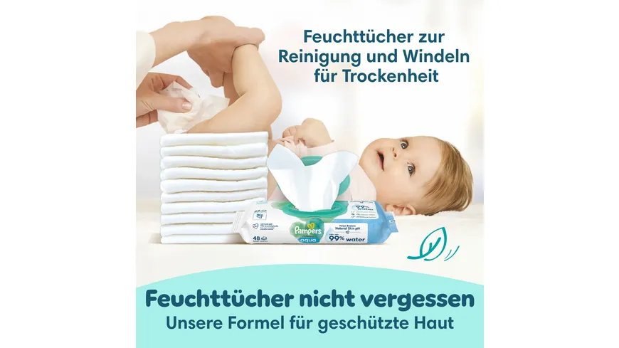 Pampers Premium Protection Windeln Gr. 1 2-5kg Monatsbox