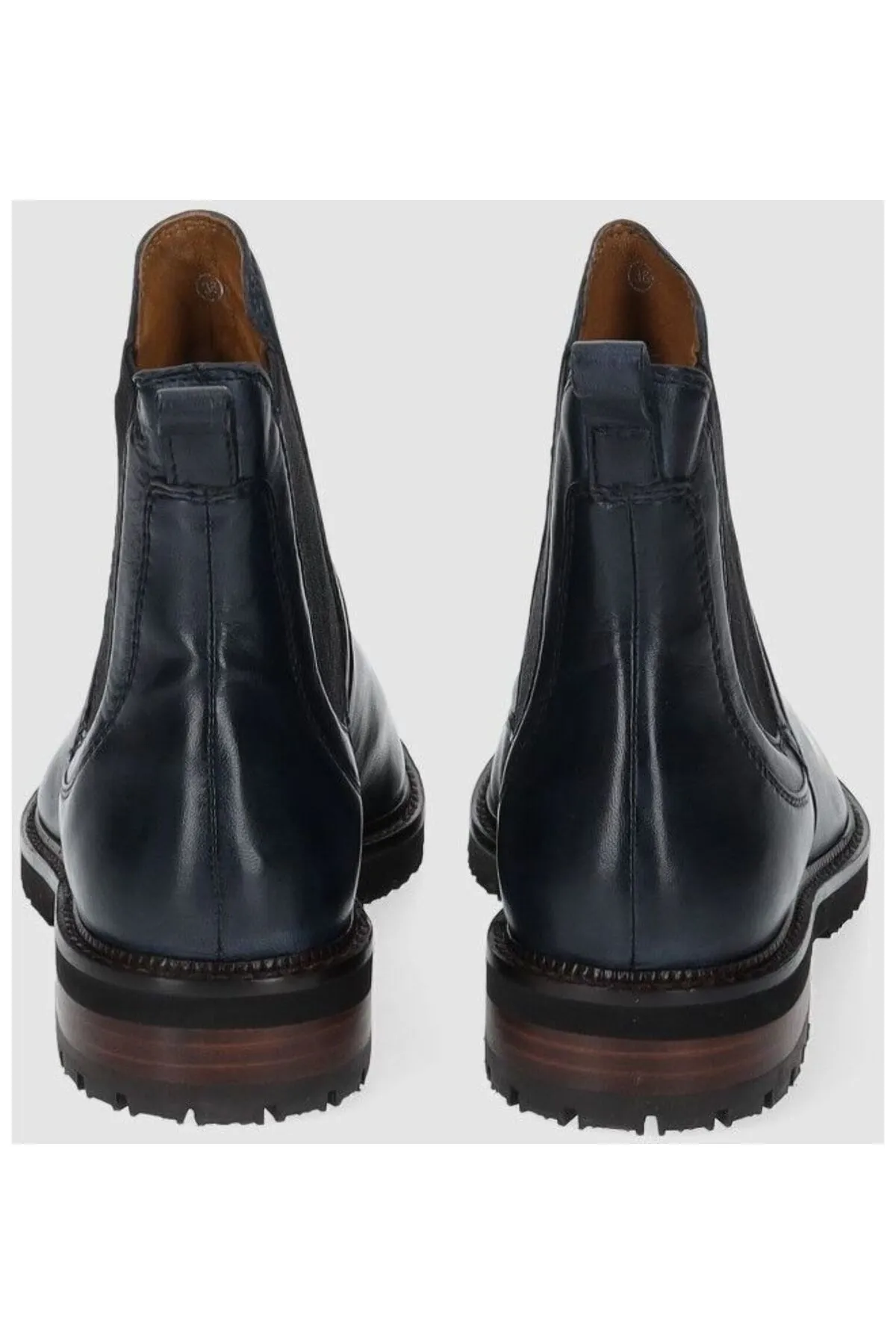 Everybody  Stiefelette - Blau - Blockabsatz